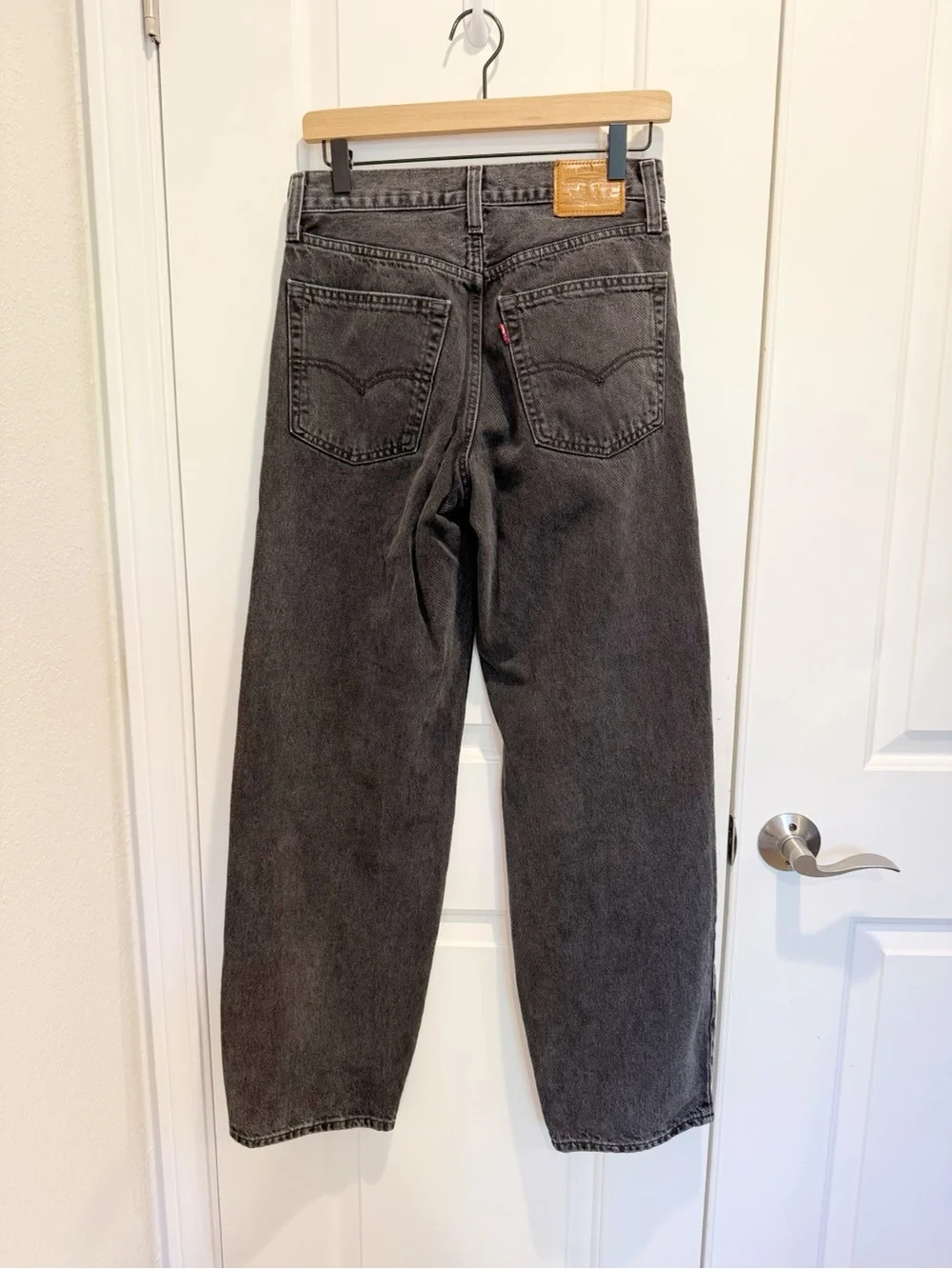 LEVI’S Dad Baggy Jeans in Black Wash size 26 90’s - Picture 6 of 12